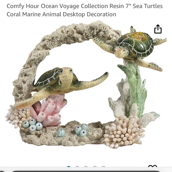 December Diamonds Sea Turtles on Coral - Picture 6 of 7